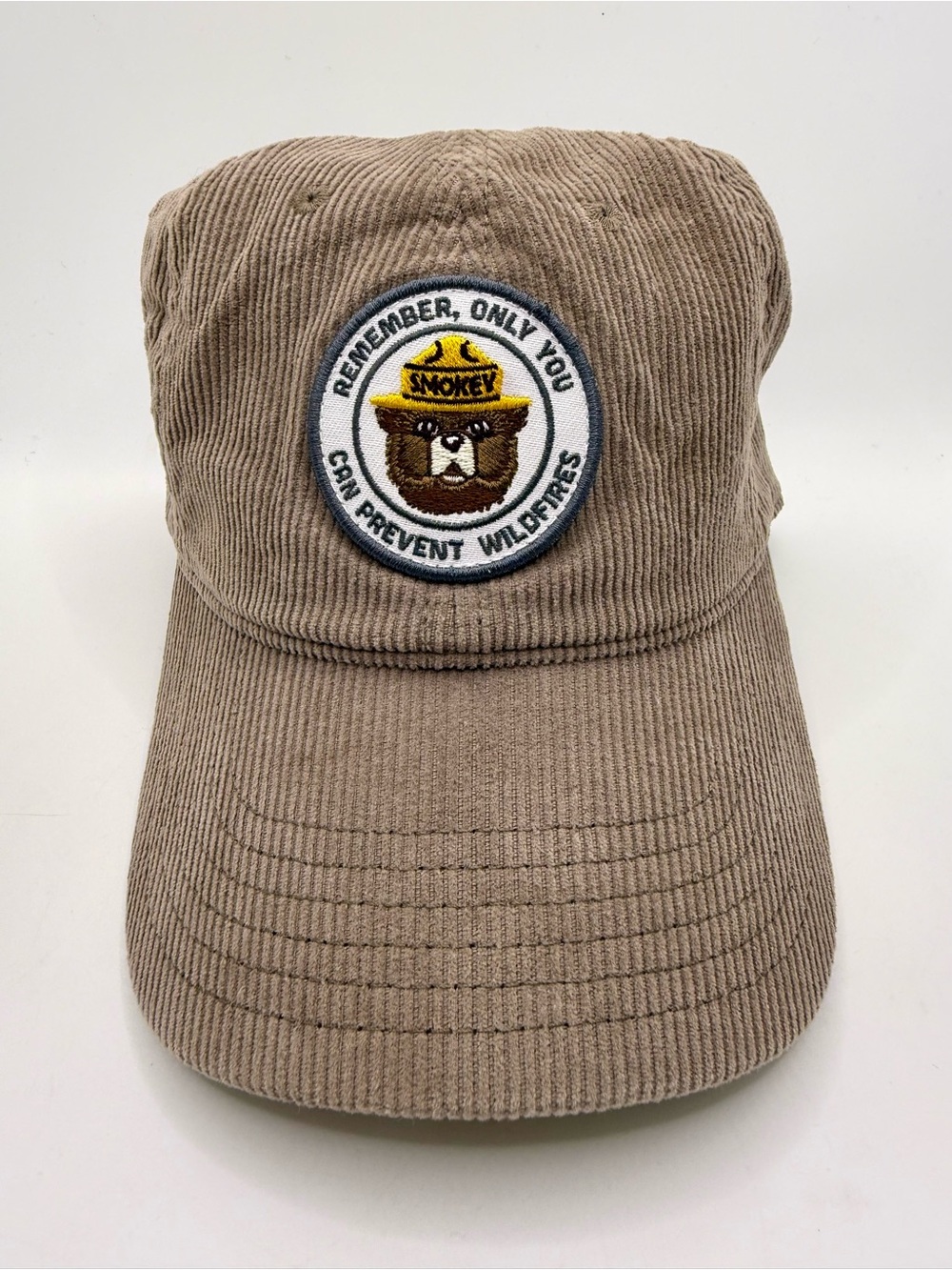 MAD Engine Corduroy Smokey Bear Cap - Brown